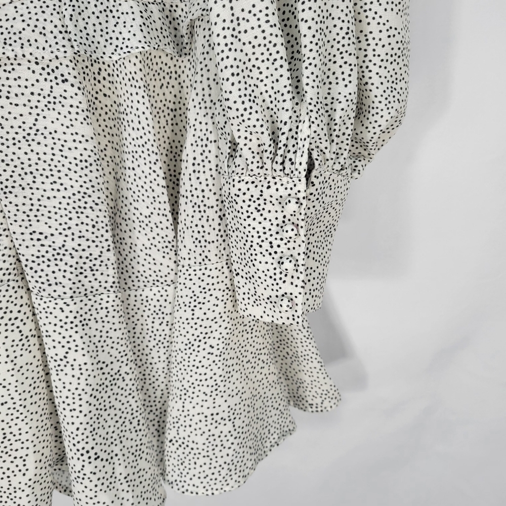 Beulah Ruffled Mini Dress Size Medium - Picture 8 of 14